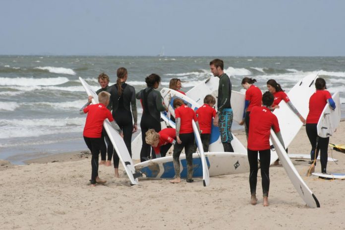 Spaß am Strand und am Wasser für KIds: 