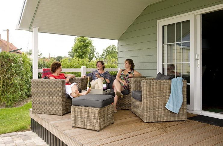 "Ardoer De Zwinhoeve": Zwinlodge für 4 Personen