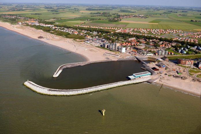 Luftaufnahem Cadzand-Bad