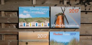 Alle auf eien Blick: cadzand-Foto-Kalender 2017