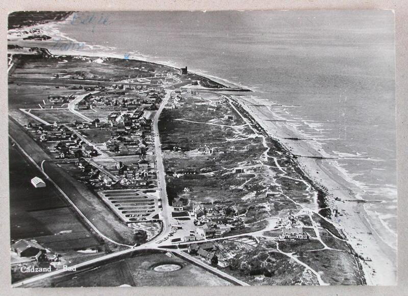 Luftaufnahme Cadzand-Bad um 1966