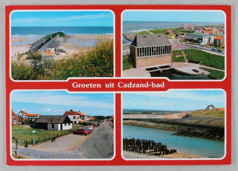 Postkarte Cadzand-Bad