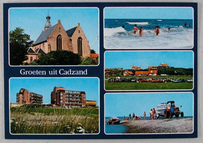 Postkarte Cadzand-Bad