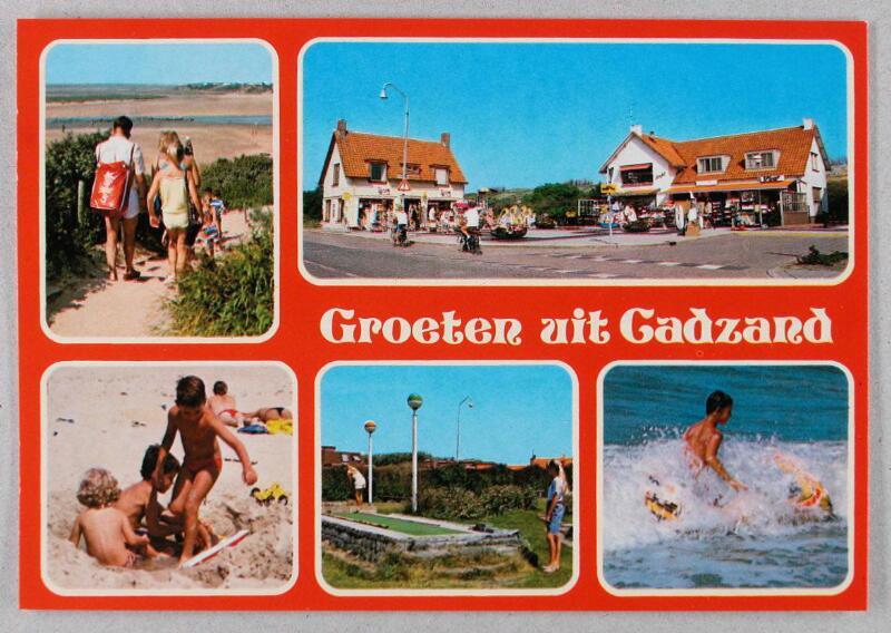 Historische Postkarten Galerie I Groeten Uit Cadzand Breskens Urlaub An Hollands Nordsee Und Westerschelde
