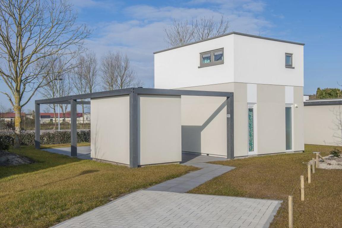 breskens_zeebad_Typ Luxe 6C_1 Ferienpark "Zeebad" Breskens: Lodge Typ Luxe 6C mit Obergeschoss und 2 Badezimmern