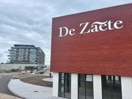 Hafengebiet Breskens in der Modernisierung Modernes Fischereizentrum "De Zaete" in Breskens