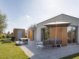 4 Personen-Lodge im Ferienpark „Zeebad“ in Breskens