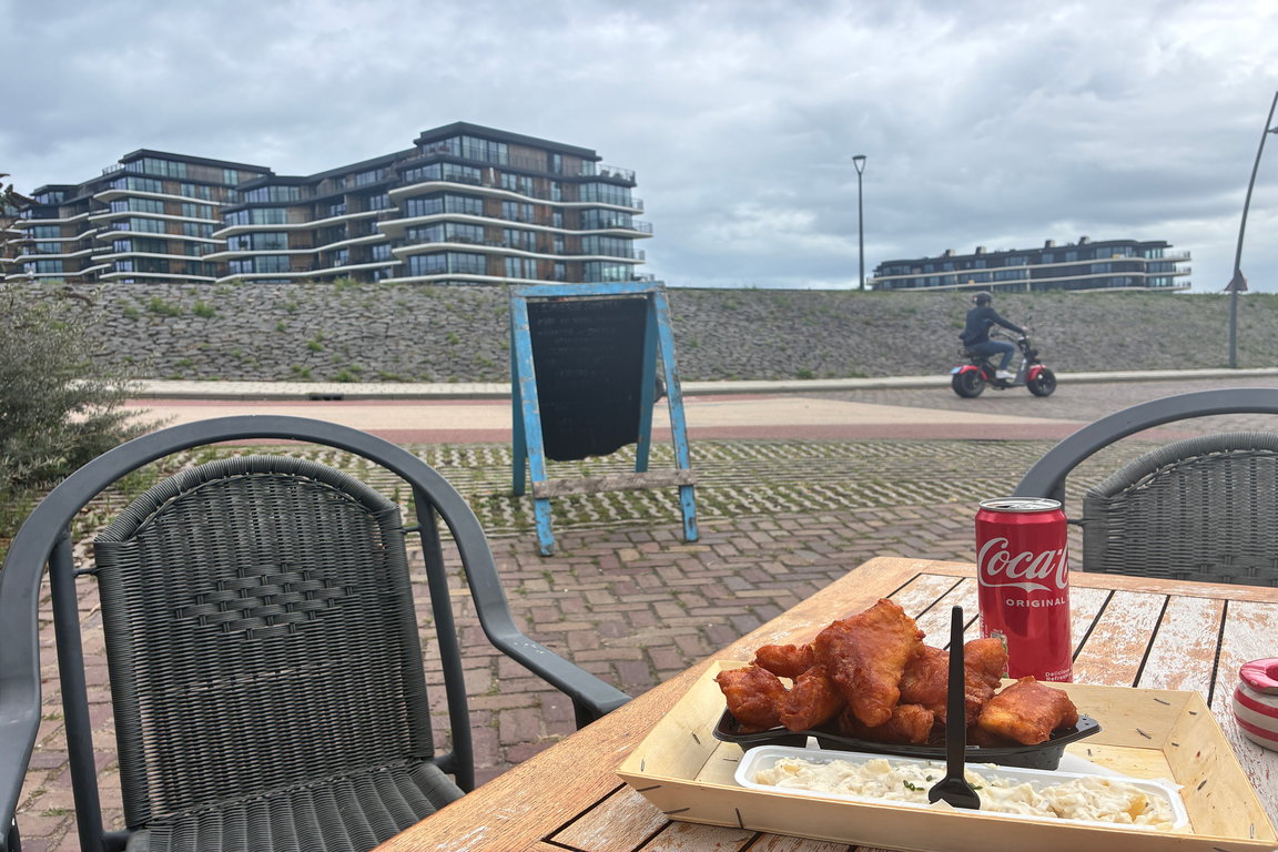 Kibbeling-Essen in Breskens: Kibbeling Breskens